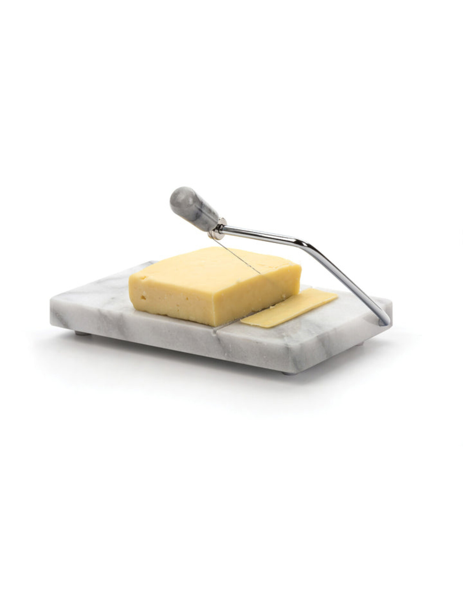 RSVP International White Marble Cheese Slicer