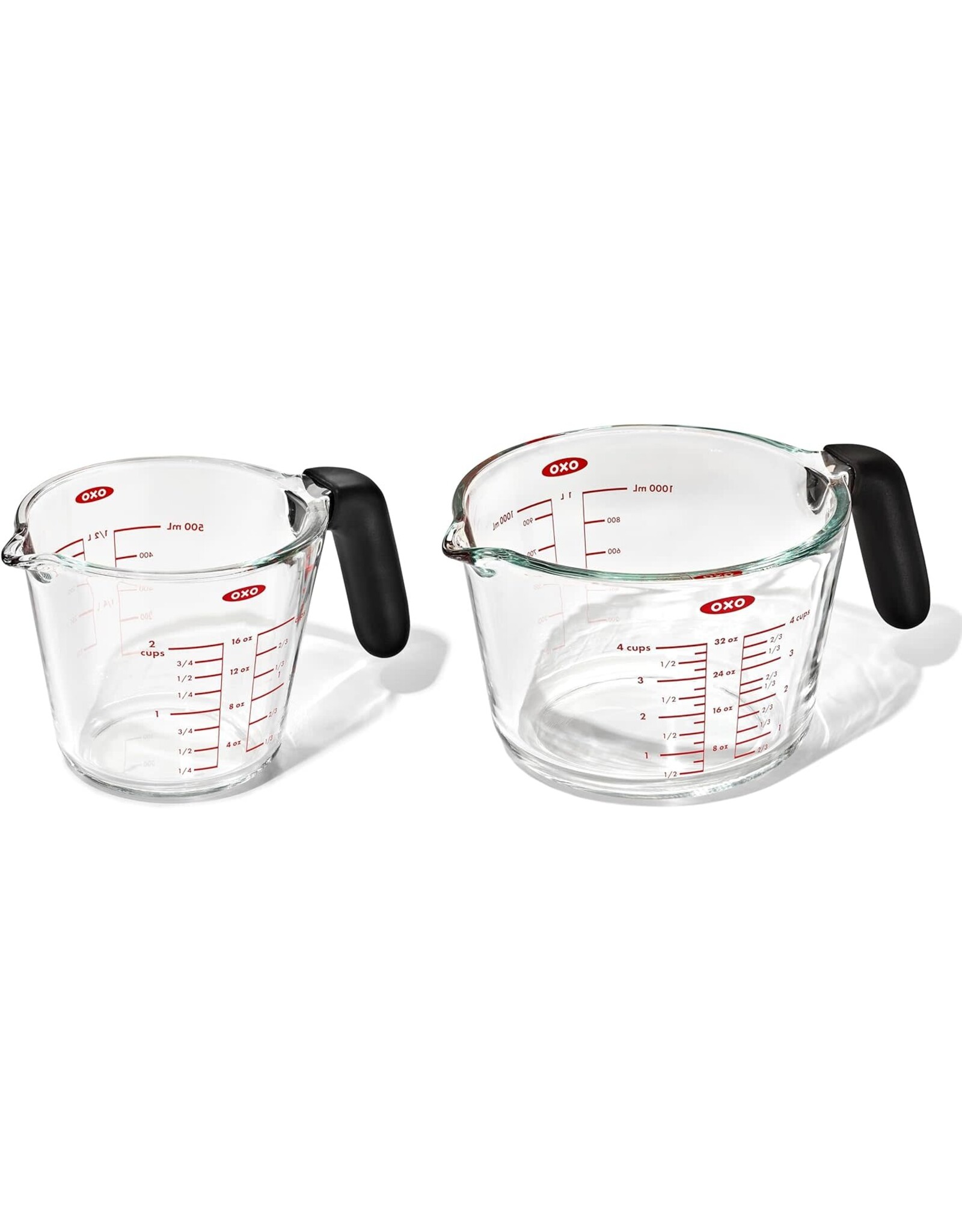 OXO OXO 2 Cup & 4 Cup Glass Measuring Cup Set