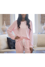 The Royal Standard Effortless Lounge Hi/Lo Pullover/Short Set