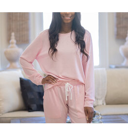 The Royal Standard Effortless Lounge Hi/Lo Pullover/Short Set