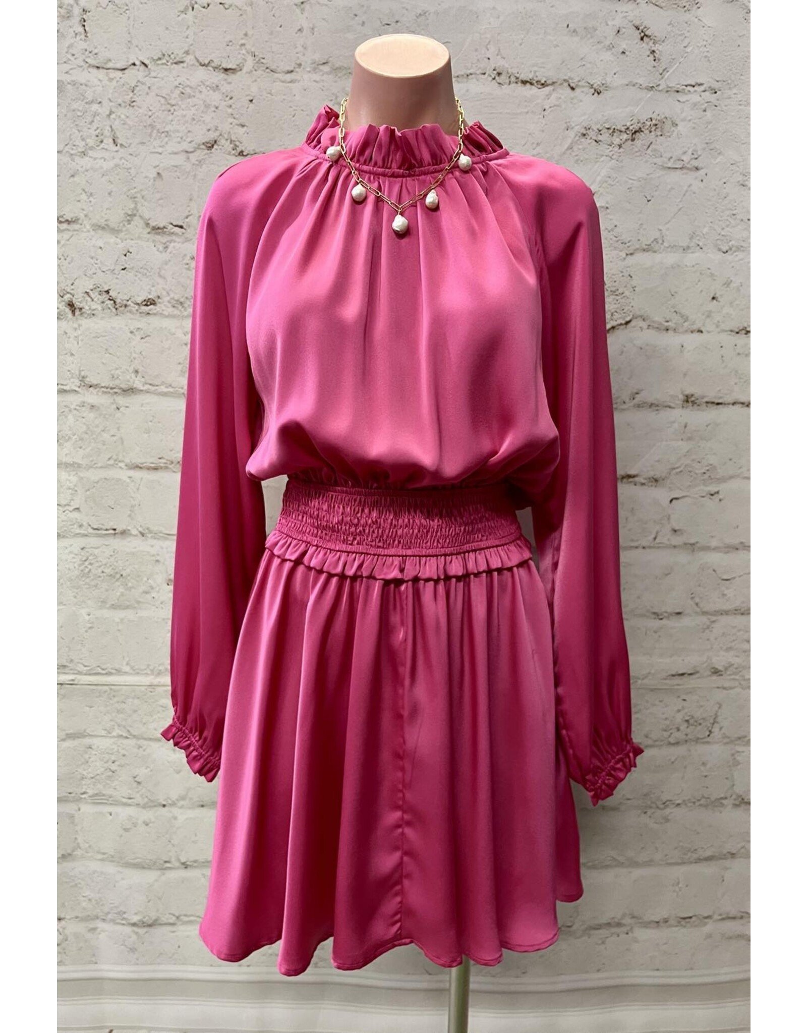 Achante High Collar Dress