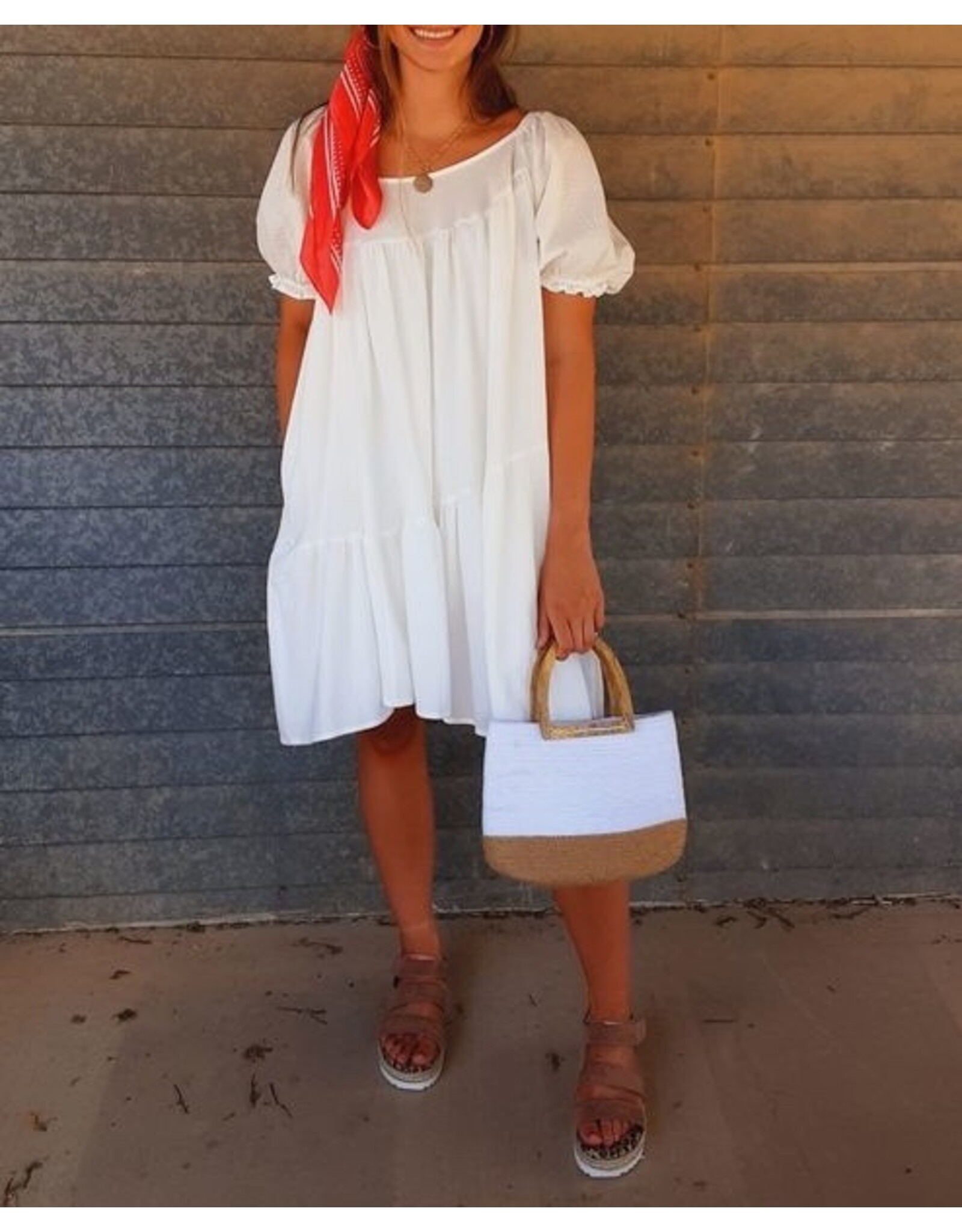 Goleta Puff Sleeve Dress