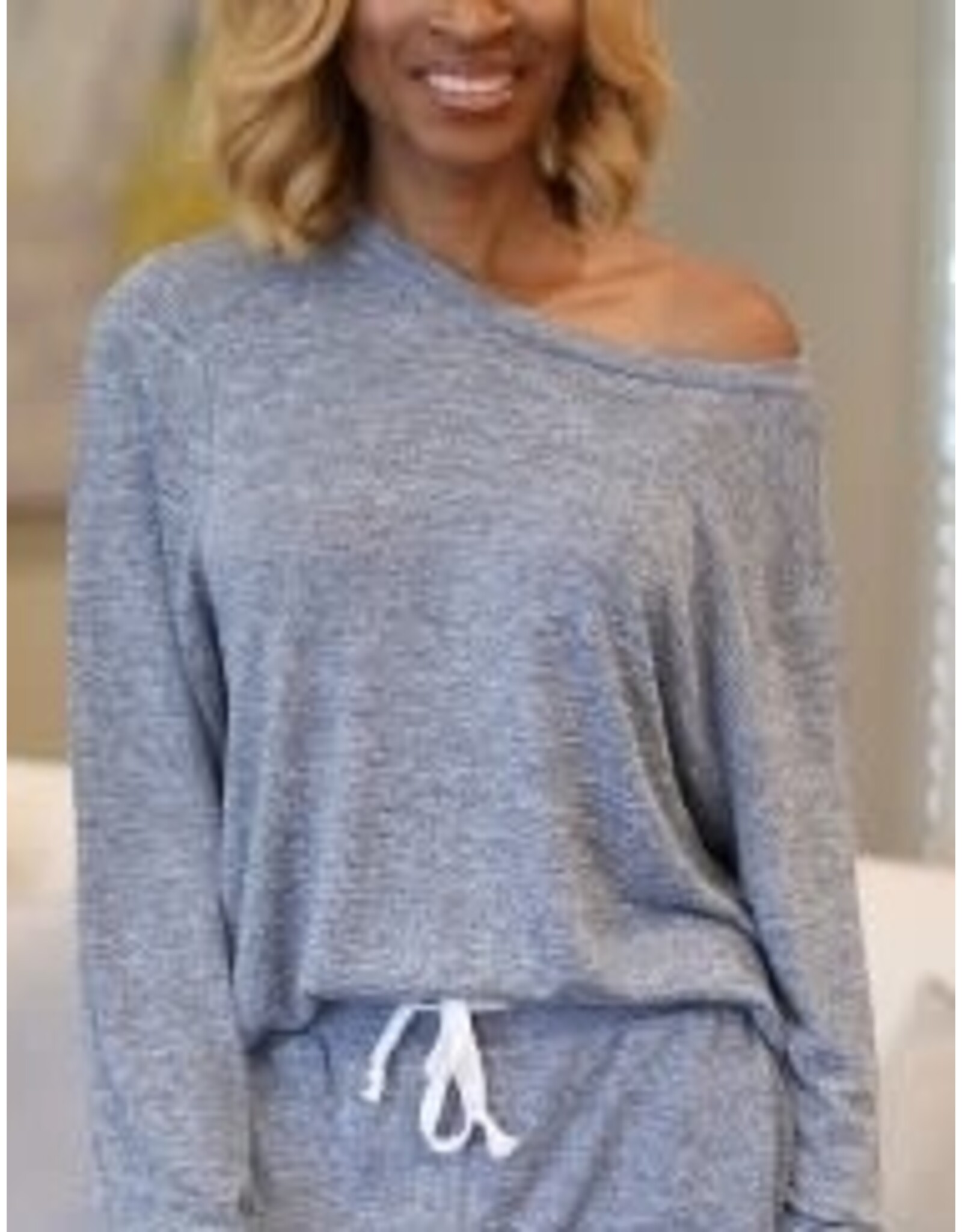 Effortless Lounge High Low Pullover