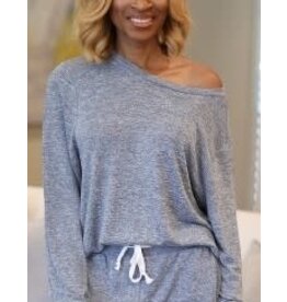 The Royal Standard Effortless Lounge High Low Pullover