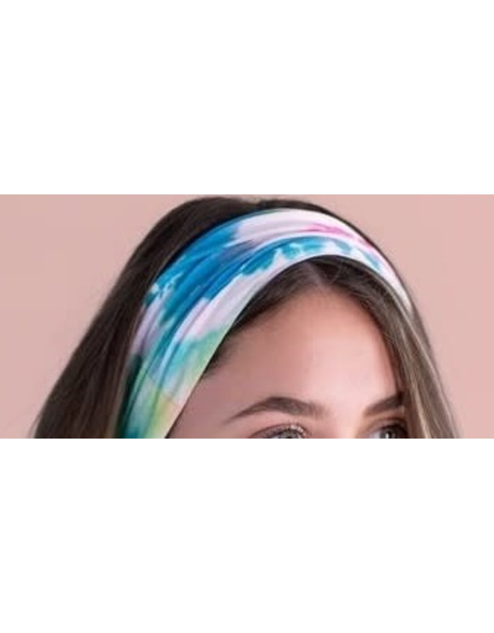 Rainbow Tie Dye Neck Fluff