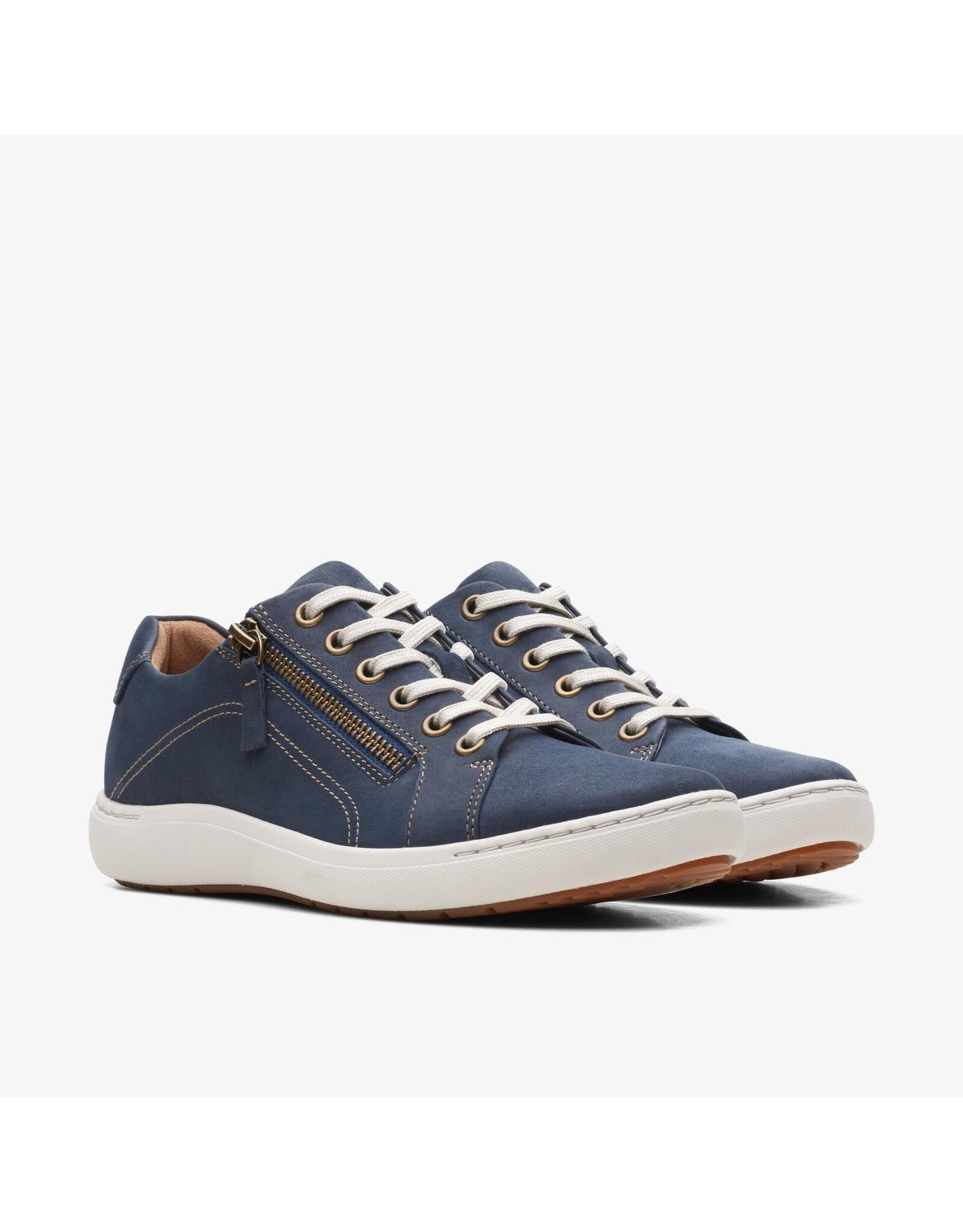 Clarks Clarks Nalle Lace Navy Nubuck