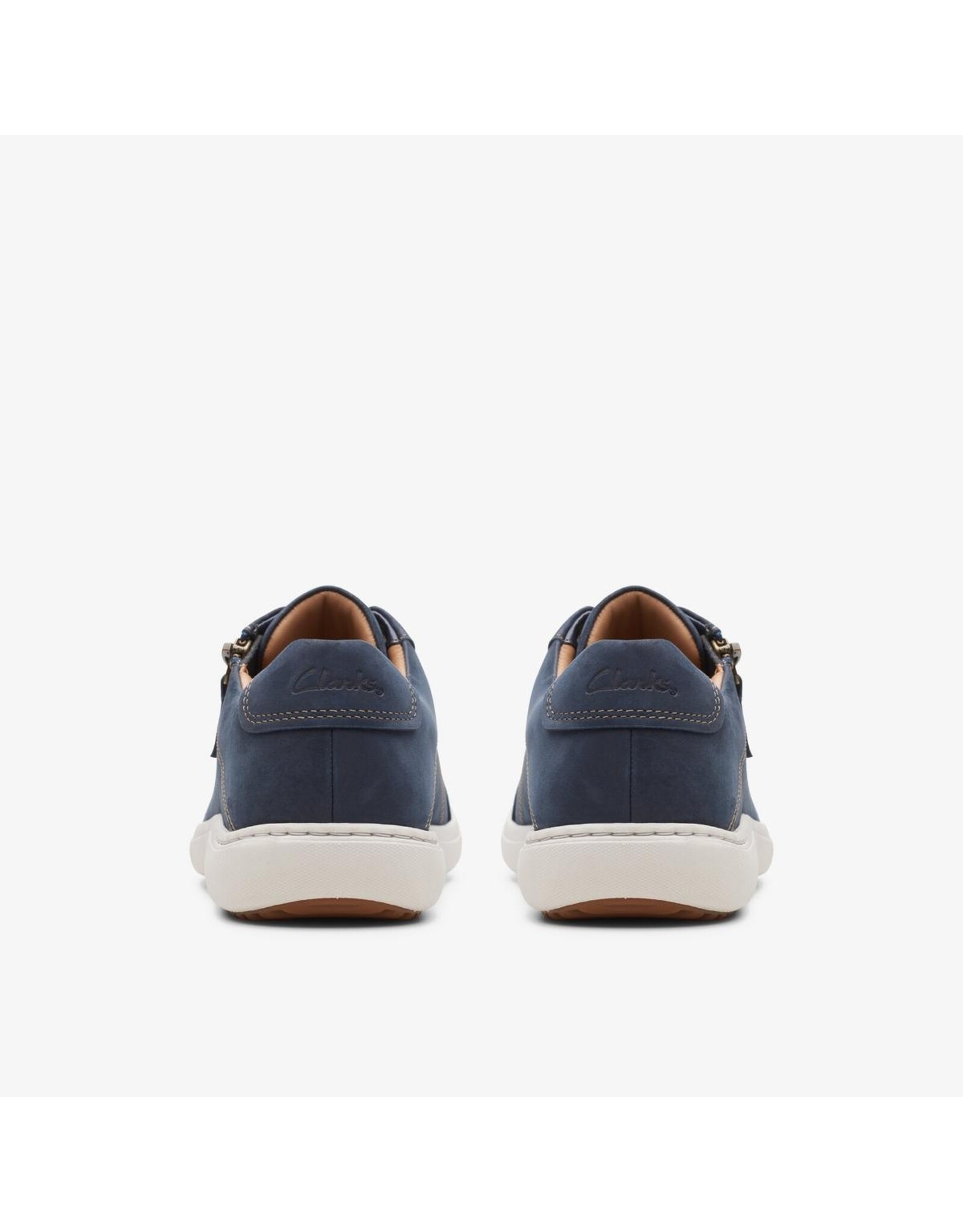 Navy nubuck clarks online