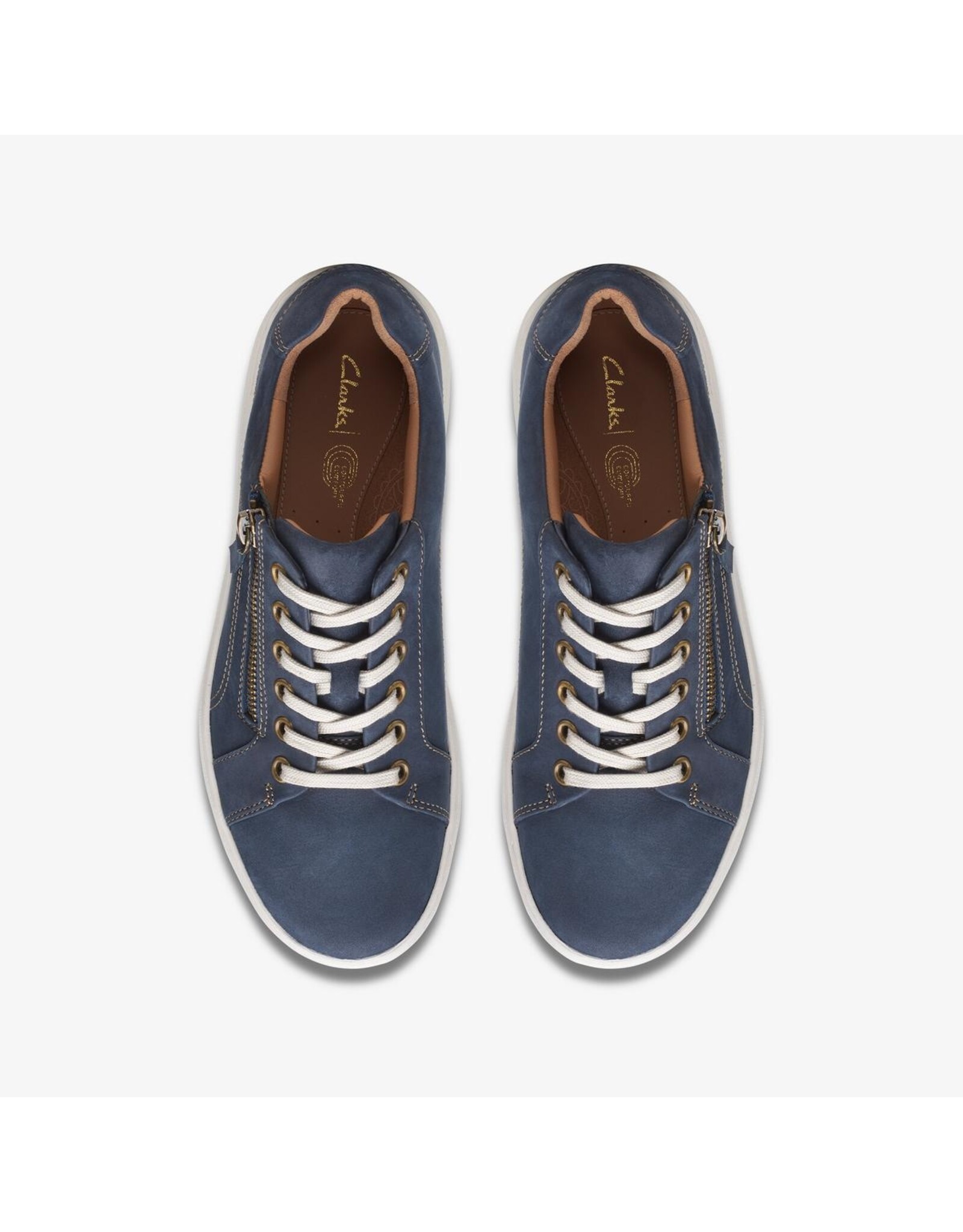 Clarks Clarks Nalle Lace Navy Nubuck