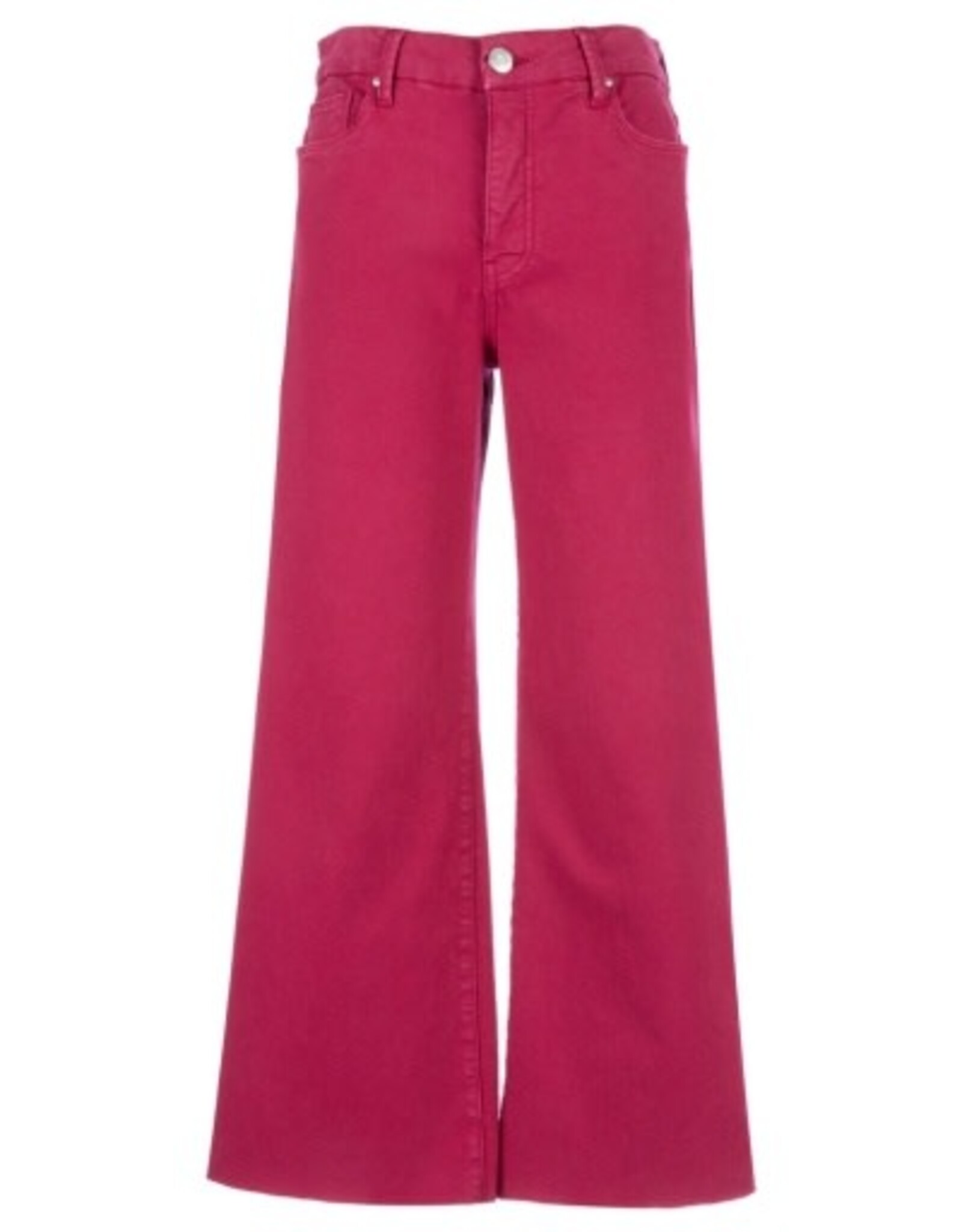 Kut from the Kloth / STS Blue Kut Meg High Rise Fab Ab Wide Leg Raw Hem