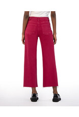 Kut from the Kloth / STS Blue Kut Meg High Rise Fab Ab Wide Leg Raw Hem