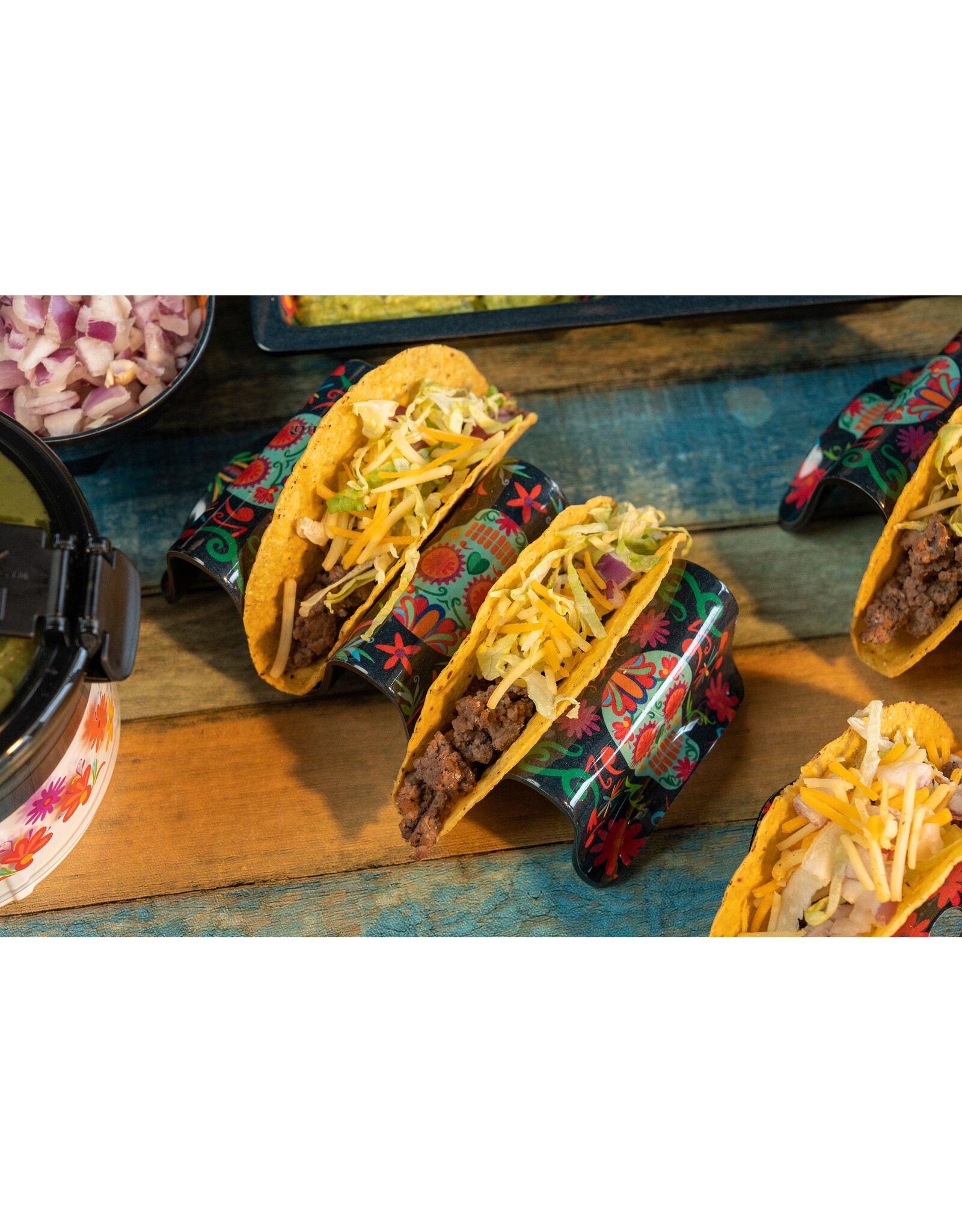 Prepara Taco Holder Day of the Dead