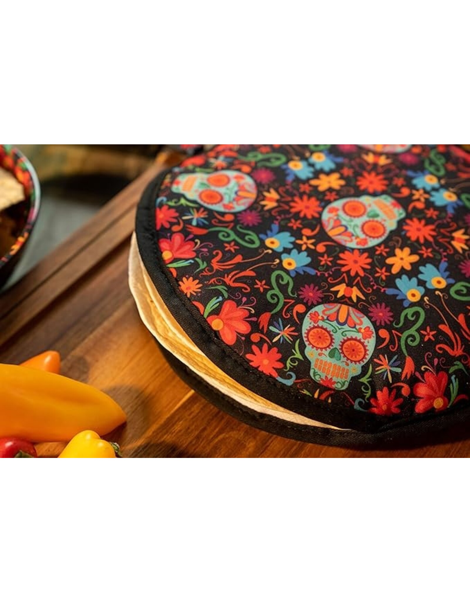 Prepara Tortilla Warmer Day of the Dead Edition