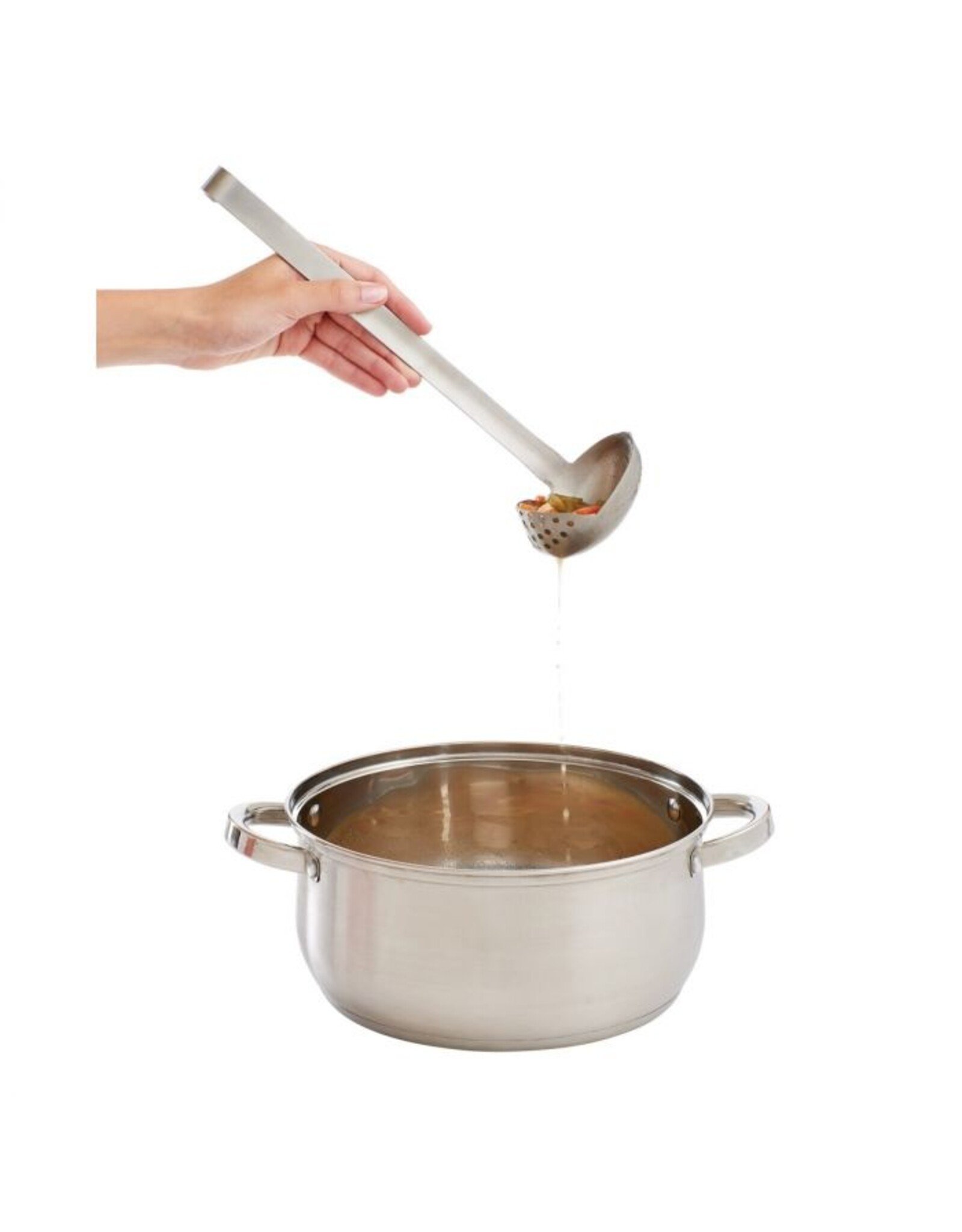 Stainless Steel  Straining Ladle-3oz.