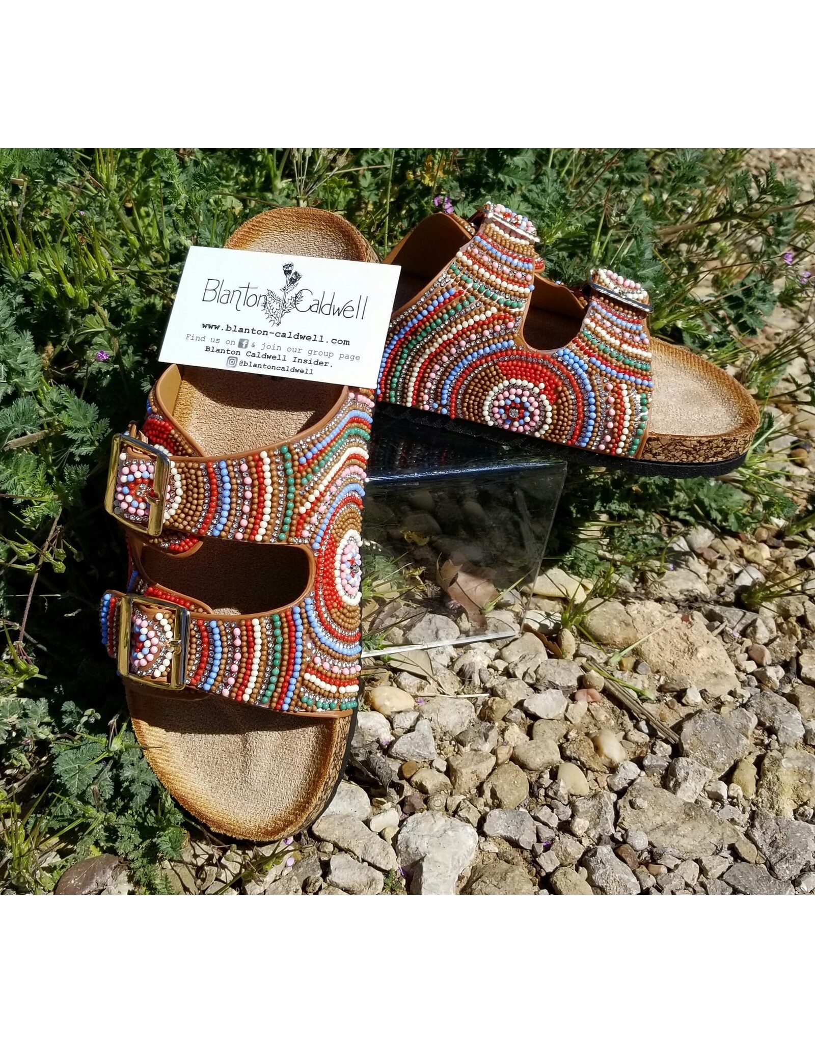 Holly Beaded Sandal