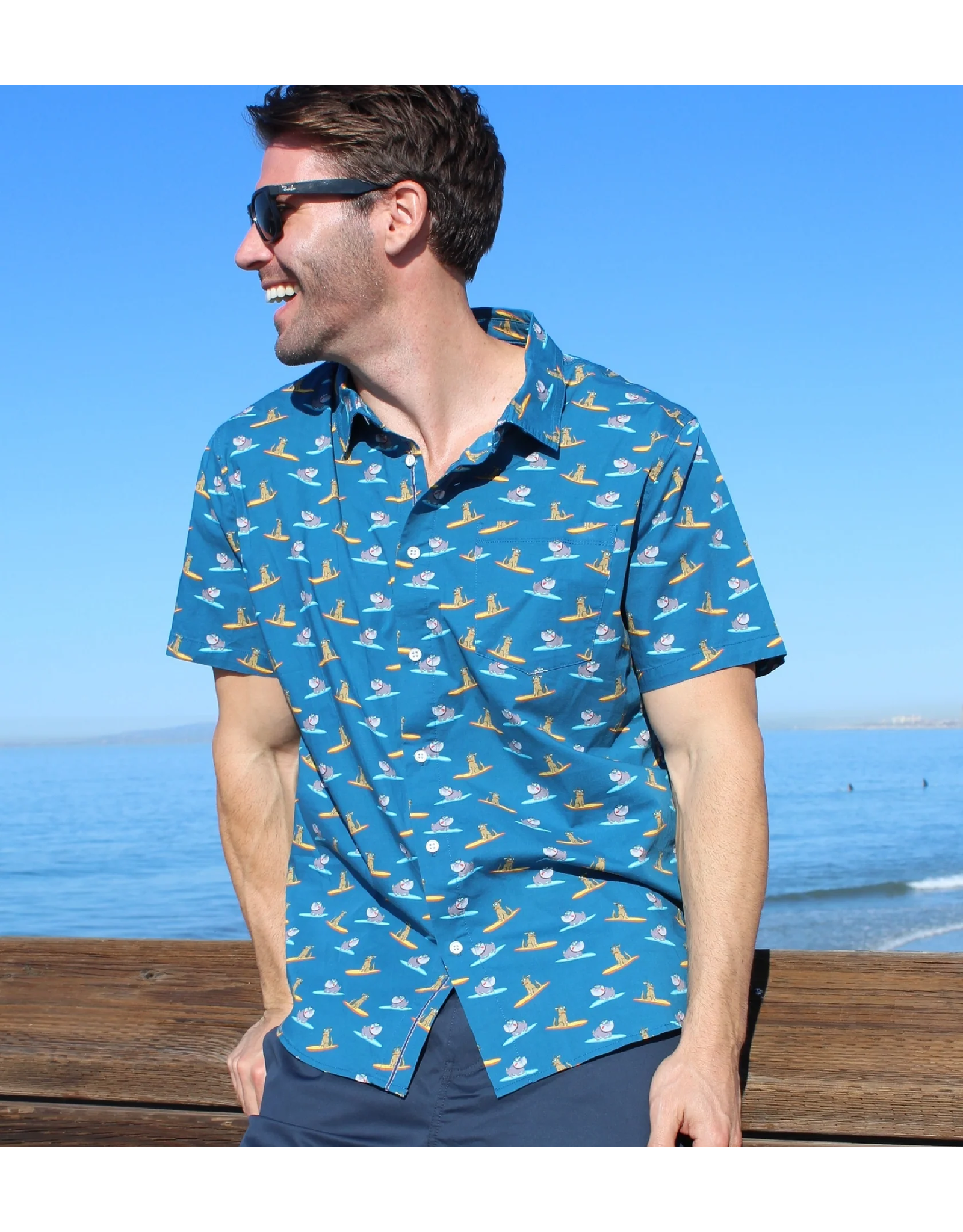 Henri Costa Fetch A Wave Shirt