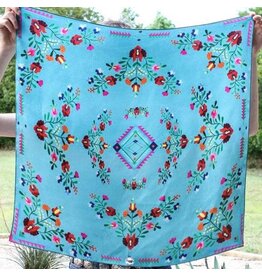 Fringe Scarves Fringe Fiesta Shorty Turquoise Fringe Scarves Fringe Fiesta Shorty Turquoise