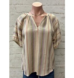 Ivy Jane Ivy Jane Primary Striped Top