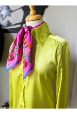 Fringe Scarves Fiesta Shorty Hot Pink Scarf