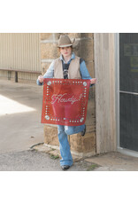 Fringe Scarves Fringe Howdy Bandana Red Fringe Scarves Fringe Howdy Bandana Red