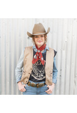 Fringe Scarves Fringe Howdy Bandana Red Fringe Scarves Fringe Howdy Bandana Red