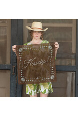 Fringe Howdy Bandana Brown