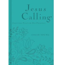 Jesus Calling, Teal Leathersoft