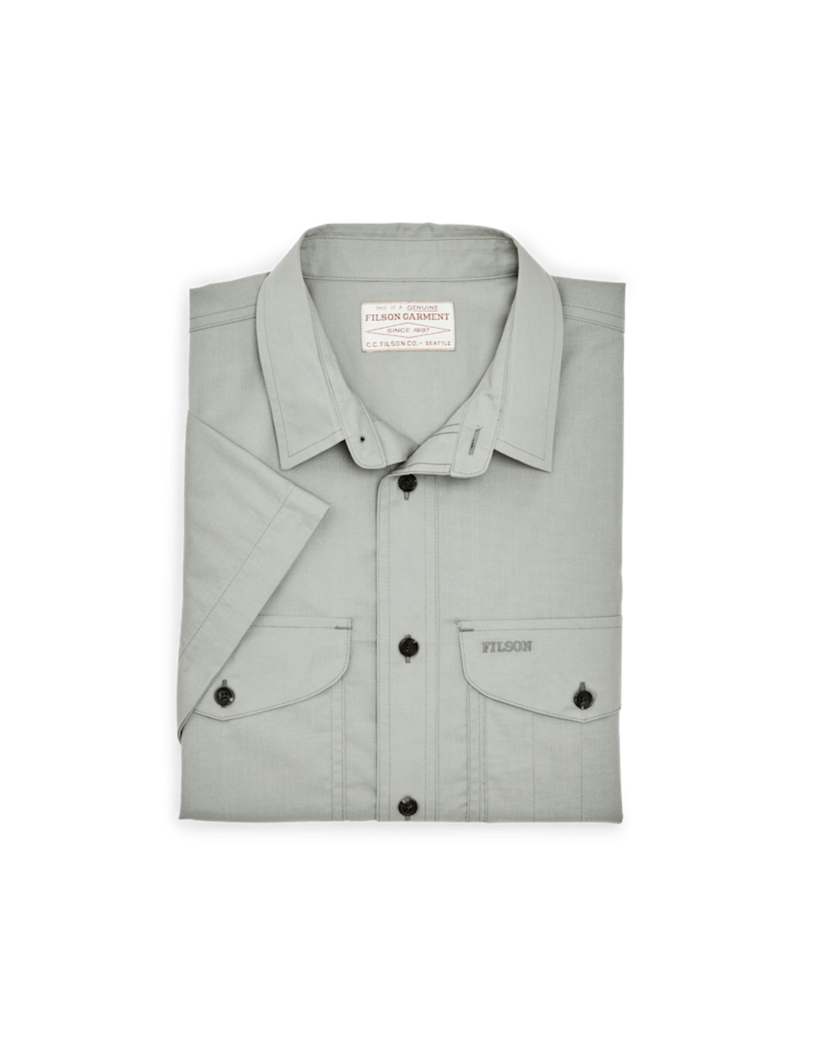 Filson Filson Twin Lakes Short Sleeve Sport Shirt Shadow