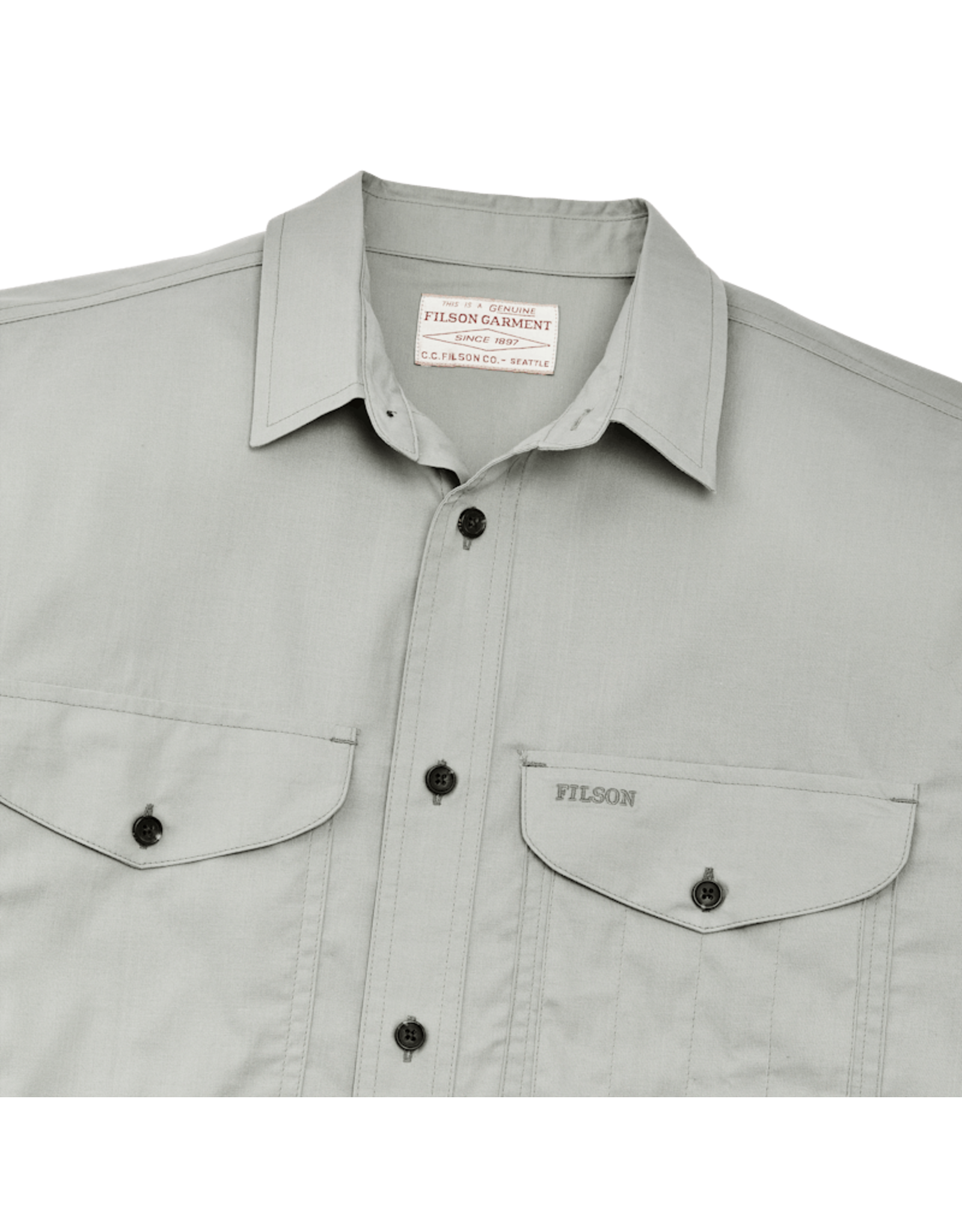 Filson Filson Twin Lakes Short Sleeve Sport Shirt Shadow
