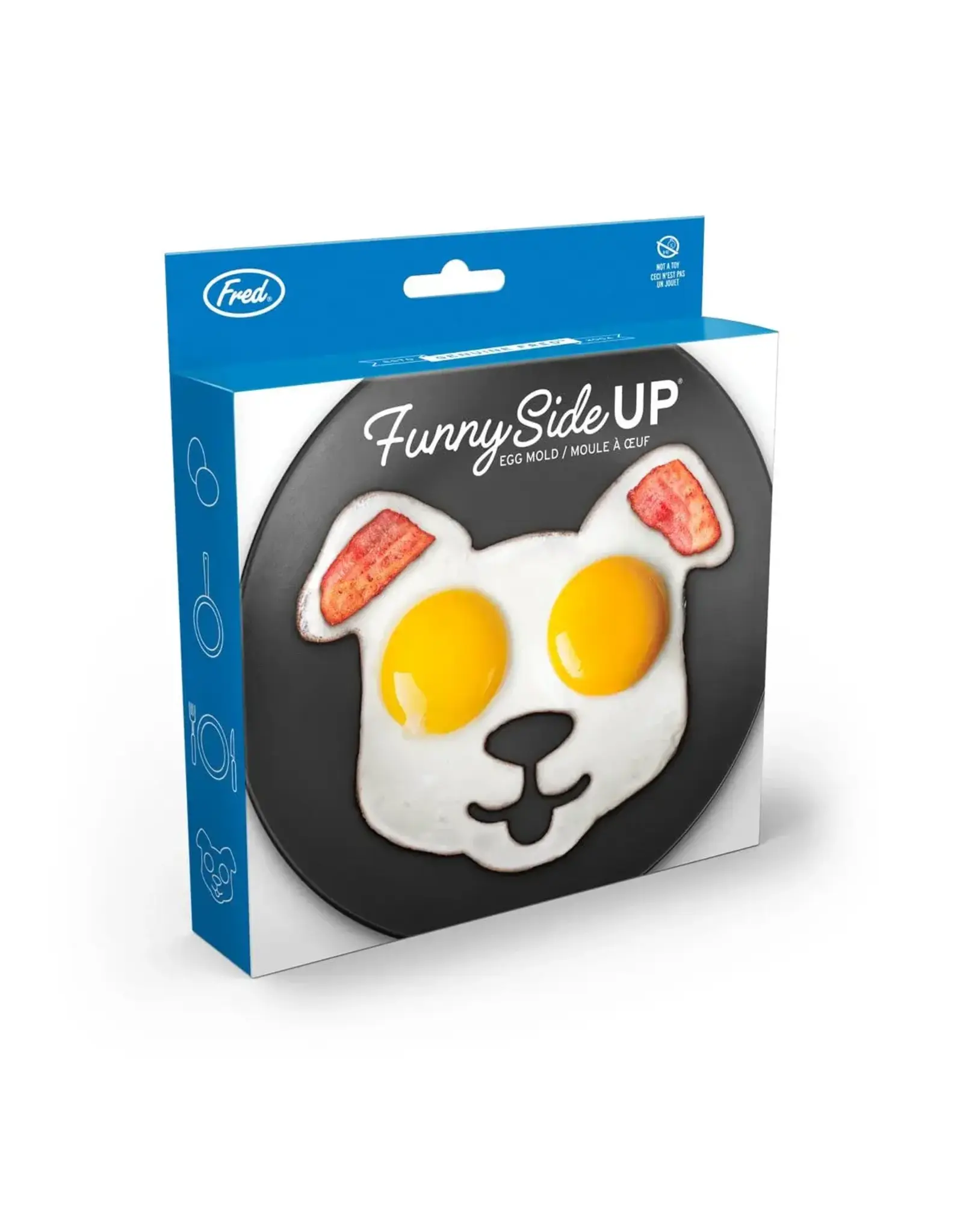 Funny Side Up Dog Egg
