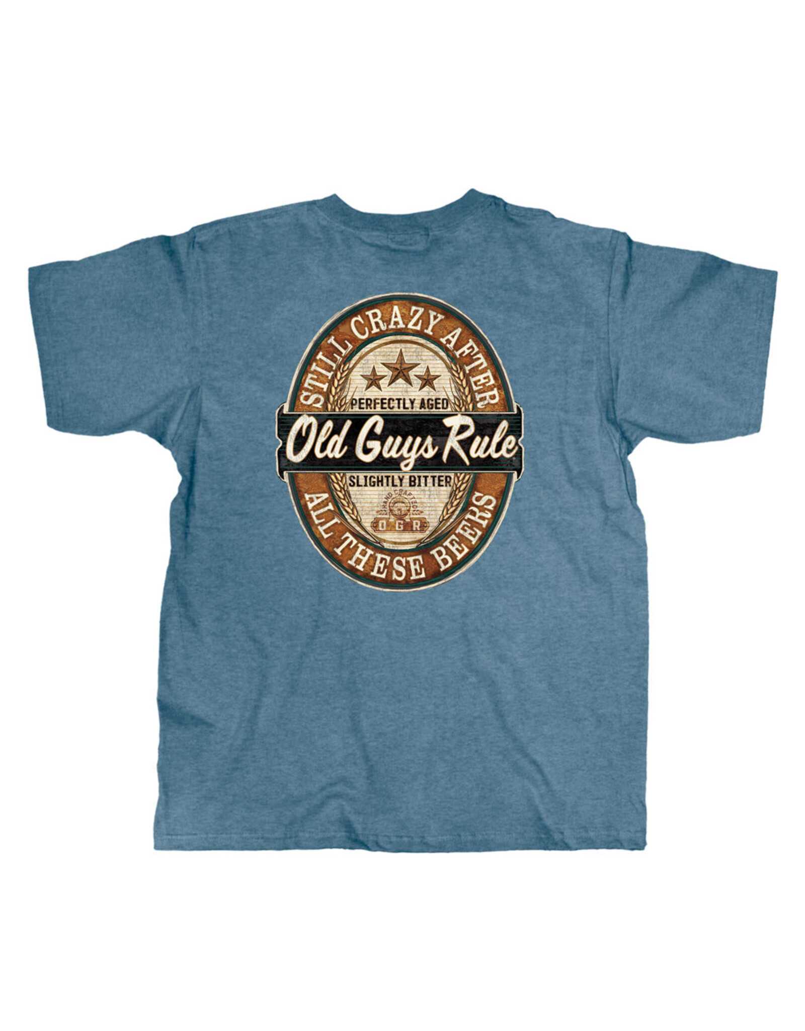 Old Guys Rule Old Guys Rule Crazy Beers T-Shirt