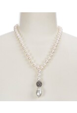 Simon Sebbag Designs Simon Sebbag Necklace Pearl with Drop