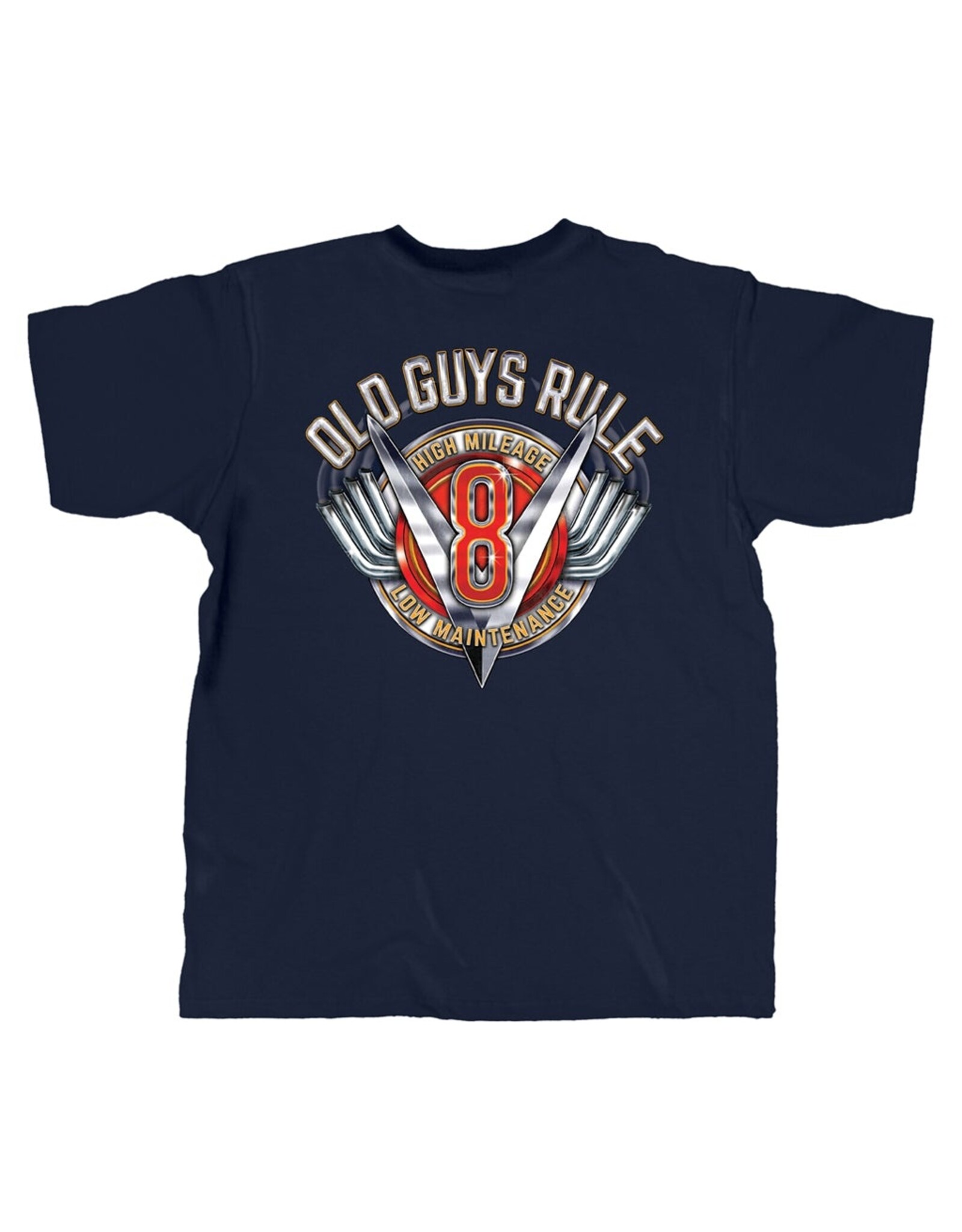 Old Guys Rule V8 Power T-Shirt