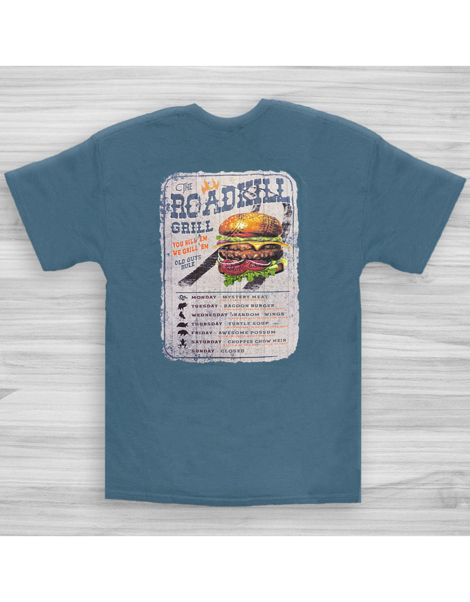 Old Guys Rule Roadkill Grill T-Shirt