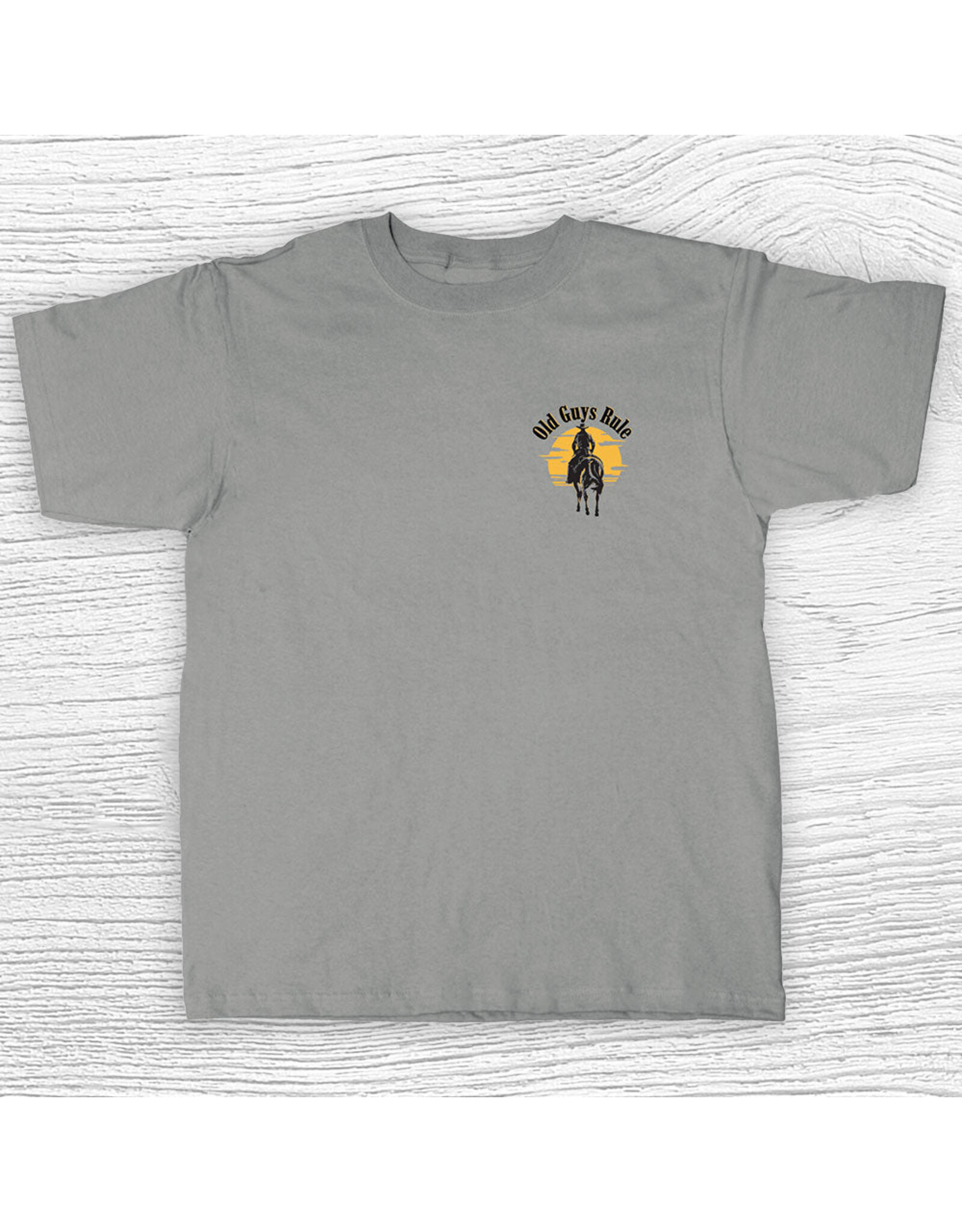 Old Guys Rule Old Guys Rule Sunset Cowboy T-Shirt