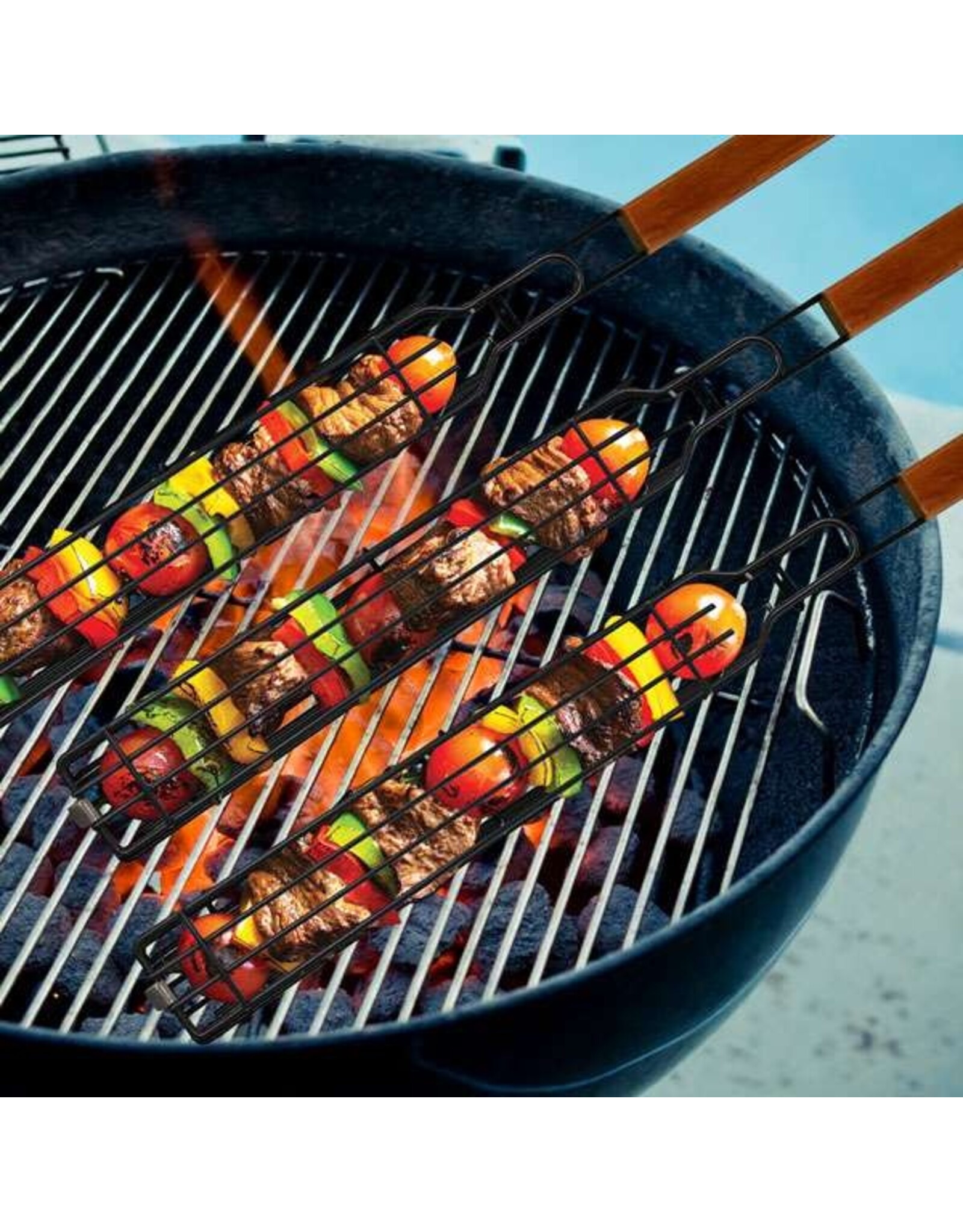 Grilling Kabob Basket Set of 4