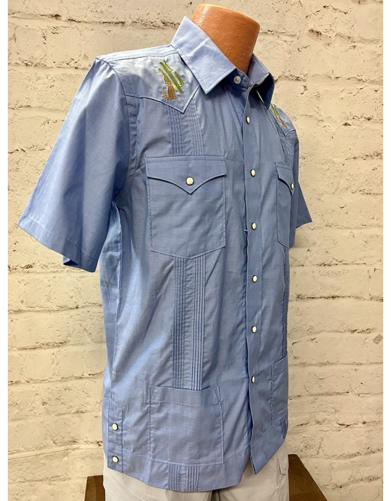 Panhandle Guayabera Four Pocket Camp Shirt