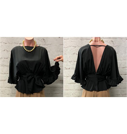 Alana Bow Front Blouse