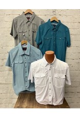 Rock & Roll Denim TEK Short Sleeve Solid Ripstop Snap
