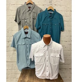 Rock & Roll Denim Rock & Roll Denim TEK Short Sleeve Solid Ripstop Snap