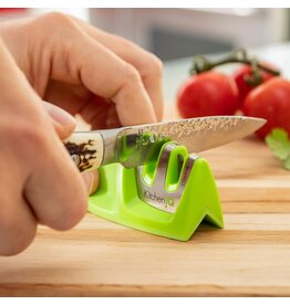 Edge Grip Knife Sharpener Green