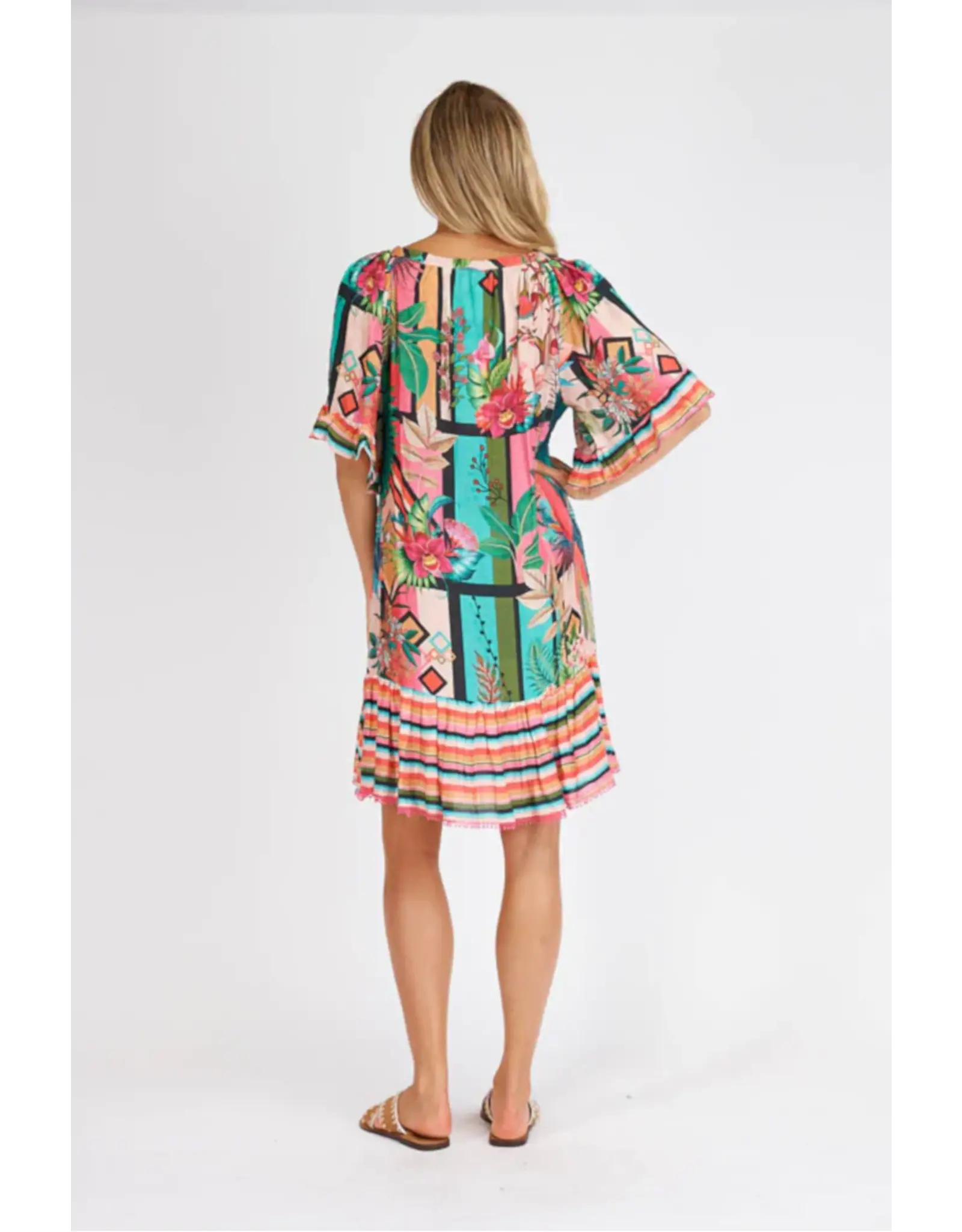 Jamison Shirred Dress