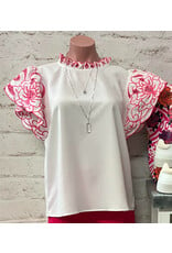 Sweet Sandy Embroidered Top