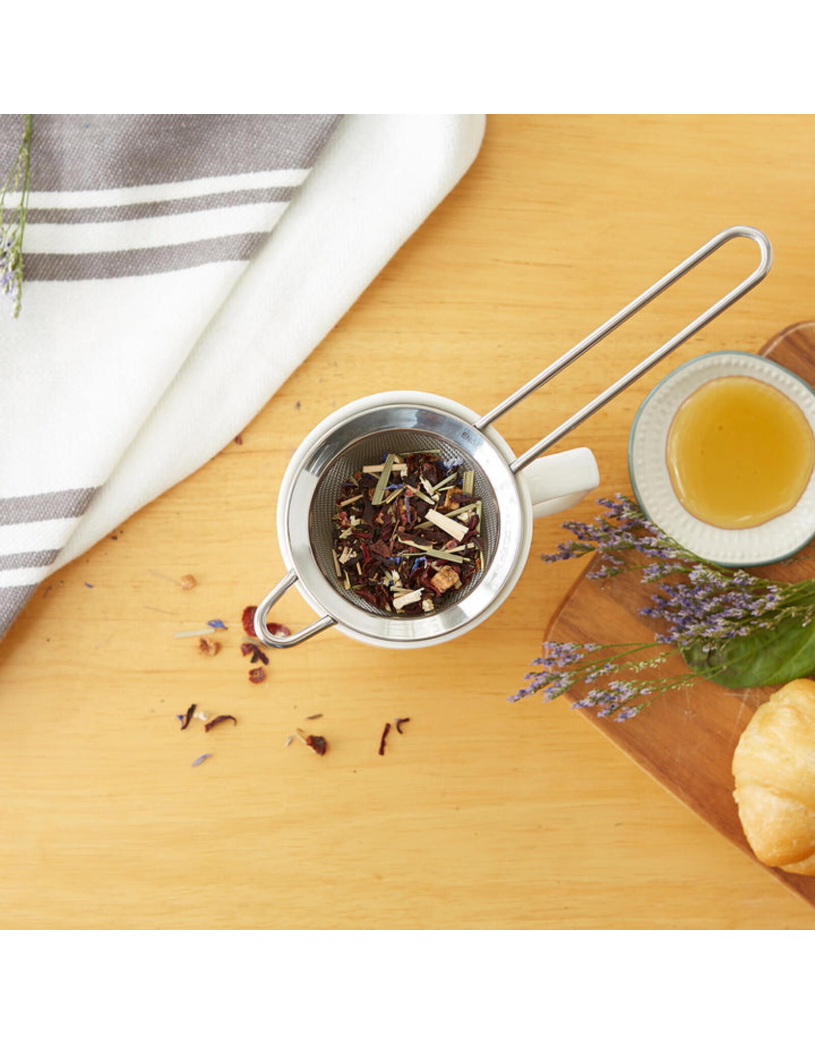 RSVP International Conical Stainless Steel Mesh Strainer 3"