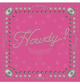 Fringe Scarves Fringe Howdy Bandana Hot Pink