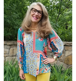 Tolani Tolani Multi Color Bianca Blouse