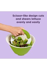 Chef'n  Salad Shears Nylon Lettuce Chopper - White