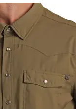 Rock & Roll Denim TEK Short Sleeve Solid Ripstop Snap