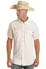 Rock & Roll Denim TEK Short Sleeve Solid Ripstop Snap