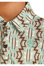 Rock & Roll Denim Rock & Roll Denim Boys Aztec Polo Shirt
