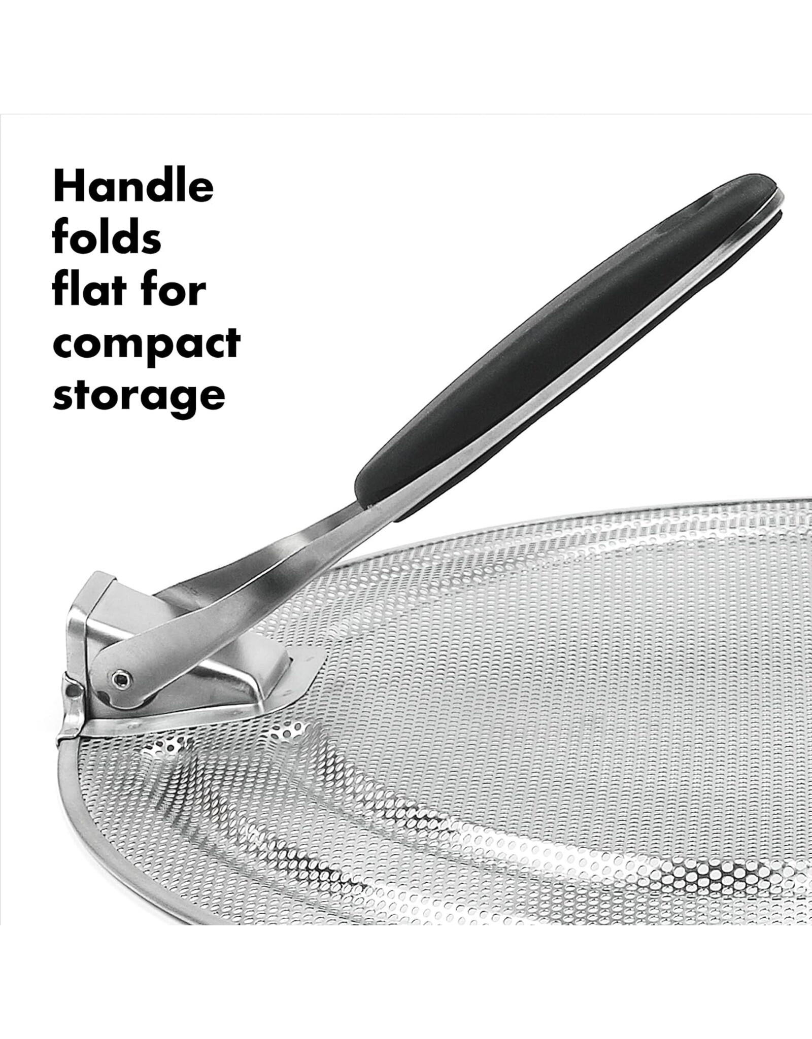 OXO OXO Stainless Steel Splatter Screen with Folding Handle